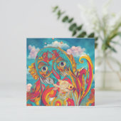 Poseidon Feestdagenkaart (Staand voorkant)