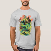 Poseidon God Mythical Griekenland T-shirt (Voorkant)