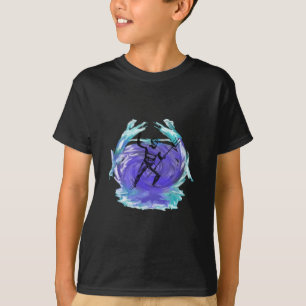 Poseidon God van het Zee 1 T-shirt