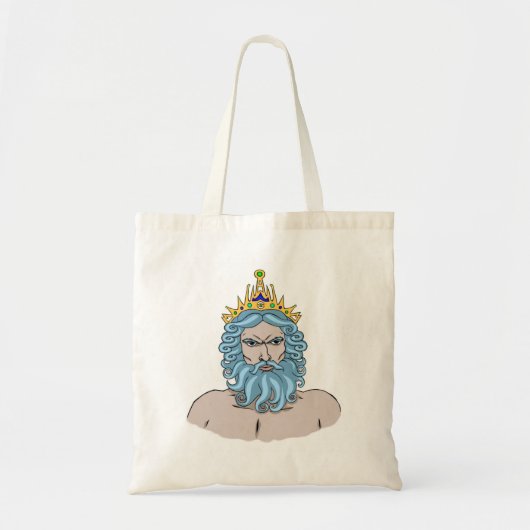 Poseidon - Griekse god van het Zee Tote Bag (Voorkant)