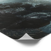Poseidon, Heer van de Diepte - Goddelijke Storm Poster (Hoek)