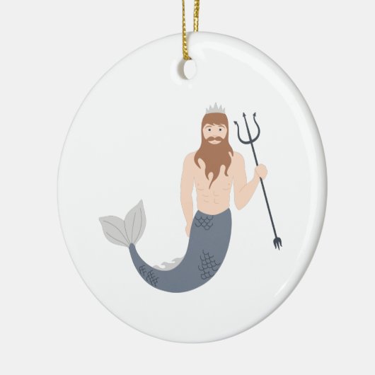 Poseidon Keramisch Ornament (Links)