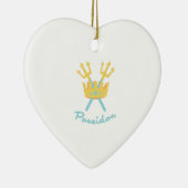 Poseidon Keramisch Ornament (Rechts)