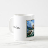 Poseidon.... Kijk me aan! Koffiemok (Voorkant links)