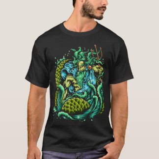 Poseidon - koning van het Zee de Griekse mythologi T-shirt