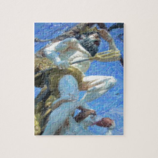 Poseidon Legpuzzel (Verticaal)