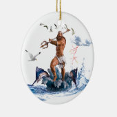 Poseidon Ornament (Rechts)