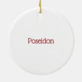 Poseidon Ornament (Achterkant)