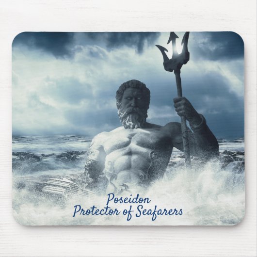 Poseidon Protector of Seafarers Muismat (Voorkant)