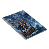 Poseidon’s Storm Wrath Notitieboek (Rechterzijde)
