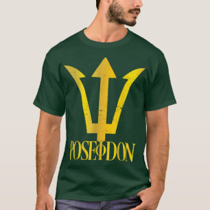 Poseidon Trident Ancient Greece Power Symbol Zee G T-shirt