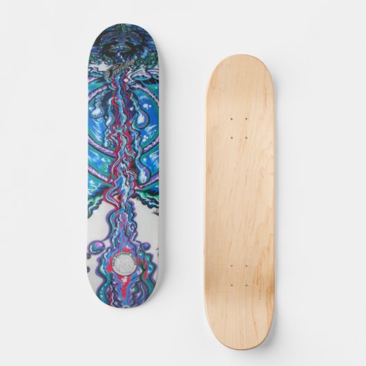 Poseidon's avontuur Skatedeck Skateboard (Voorkant)
