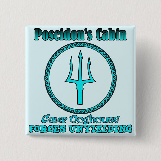Poseidon's Cabin Button (Voorkant)
