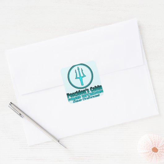 Poseidon's Cabin Sticker (Envelop)