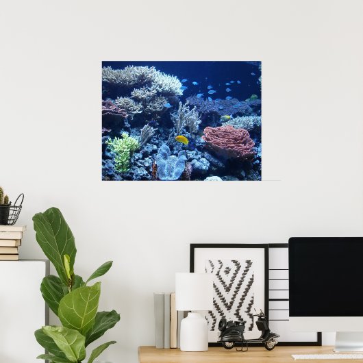 Poseidon's tuin poster (Thuiskantoor)