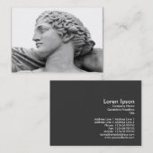 Poseidon's vrouw Amphitriet Visitekaartje (Voorkant / Achterkant)