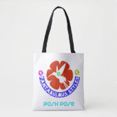 poseren tote bag (Voorkant)