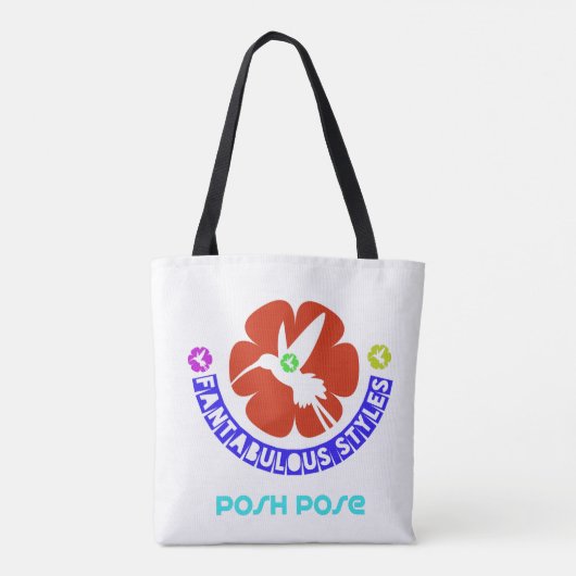 poseren tote bag (Achterkant)