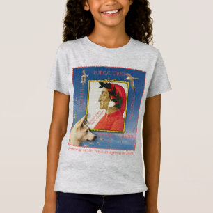 Poserend met Dante Alighieri T-shirt