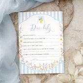 Posey Wildflower Dear Baby Spel Kaart