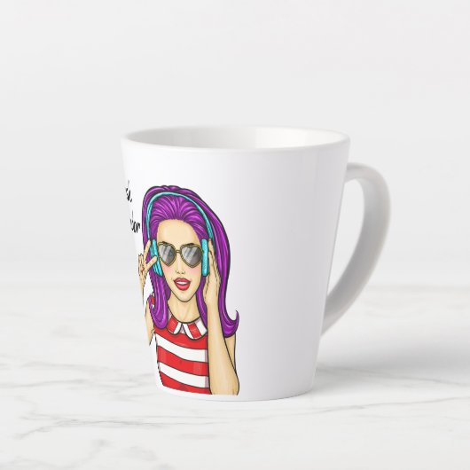 Posh Ambassadeur - Poshmark Latte Mok (Rechterhoek)