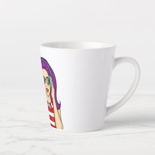 Posh Ambassadeur - Poshmark Latte Mok (Rechts)