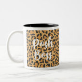 Posh Boss Leopard Gedrukte koffie Mok (Links)