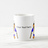 Posh Brown pinguins Koffiemok (Center)