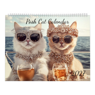 Posh Cat Kalender 2027 Kat