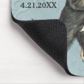 Posh Cats Wedding Blue Muismat (Hoek)