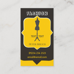 Posh chic Bold Mode Industry Crafts Visitekaartje