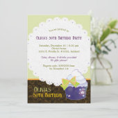 Posh Cupcake 30e verjaardag Kaart (Staand voorkant)