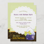 Posh Cupcake 30e verjaardag Kaart (Voorkant / Achterkant)