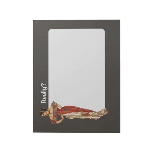 Posh dames echt? notitieblok (Linkerzijde)