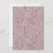 Posh decoratieve rode kerst kaart (Achterkant)
