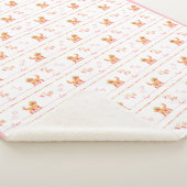 Posh Doodle Dog Love Sherpa Blanket Sherpa Deken (3/4)