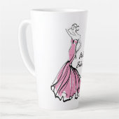 Posh Fabulous Latte Mok, Poshmark Mok (Linkerhoek)