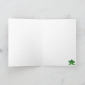 Posh Frog-Vaderdag Kaart (Binnen)