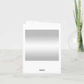 Posh Gem Bow & Ribbon 60th Wedding Jubileum Bedankkaart (Achterkant)