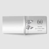 Posh Gem Bow & Ribbon 60th Wedding Jubileum Gastenboek (Volledig)