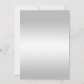 Posh Gem Bow & Ribbon 60th Wedding Jubileum Save The Date (Achterkant)