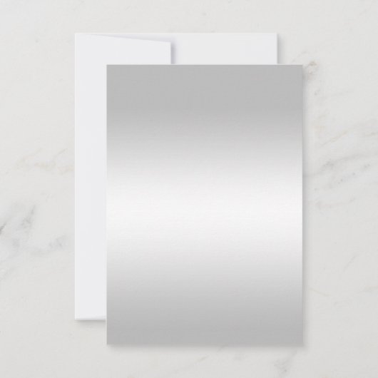 Posh Gem Bow & Ribbon 60th Wedding RSVP (Achterkant)