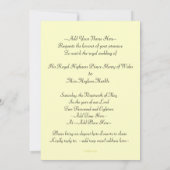 Posh Harry en Meghan koninklijke bruiloft op maat Kaart (Achterkant)