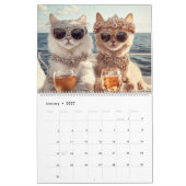 Posh Kattenkalender 2025 Kat Kalender (Jan 2027)