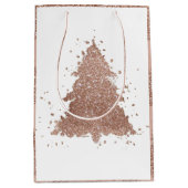 Posh Kerstboom | Glam Roos Goud Luxe Medium Cadeauzakje (Voorkant)