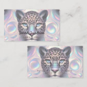 Posh Luxury Opal Iridescent Style Visitekaartje (Voorkant / Achterkant)