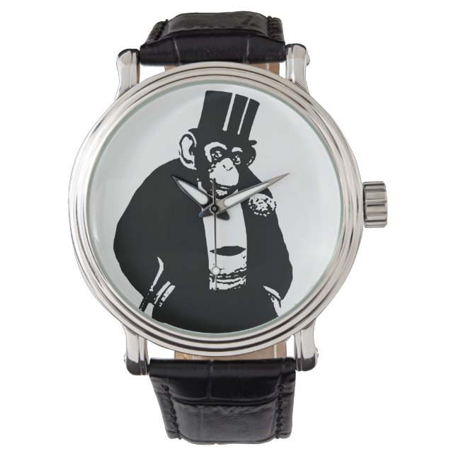 Posh Monkey horloge ontwerp (Voorkant)