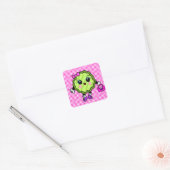 Posh Pickle |  opgeblazen Vierkante Sticker (Envelop)
