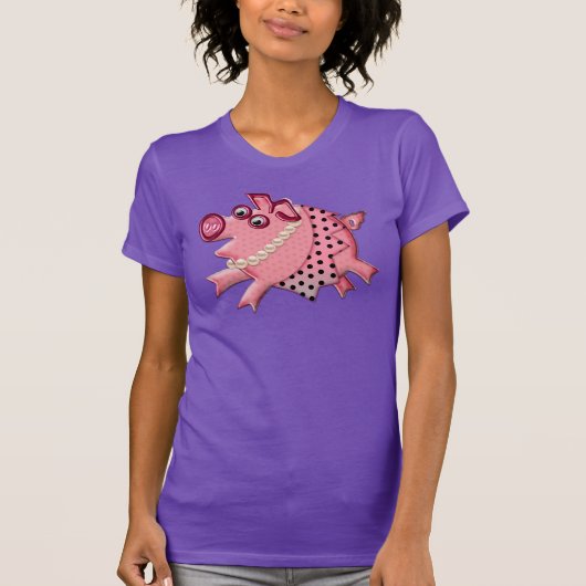 Posh Piggy T-shirt (Voorkant)