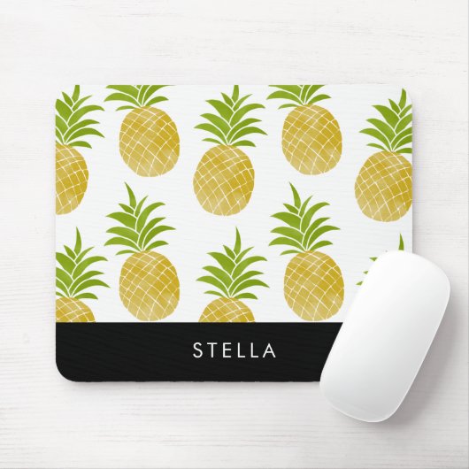 Posh Pineapple Mousepad Muismat (Met muis)